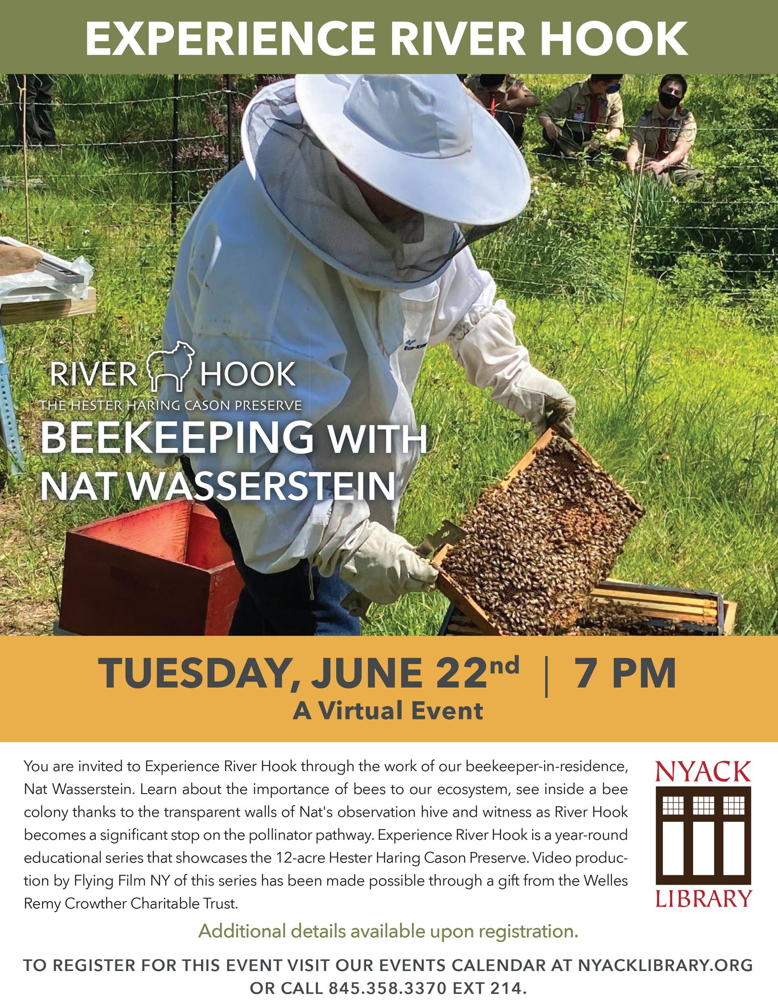 Experience River Hook: Beekeeping